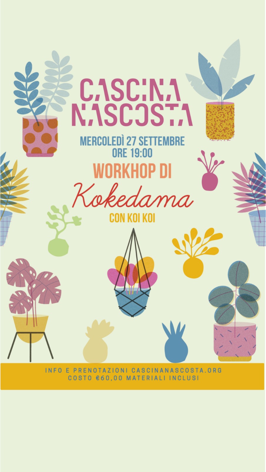 Workshop di Kokedama
