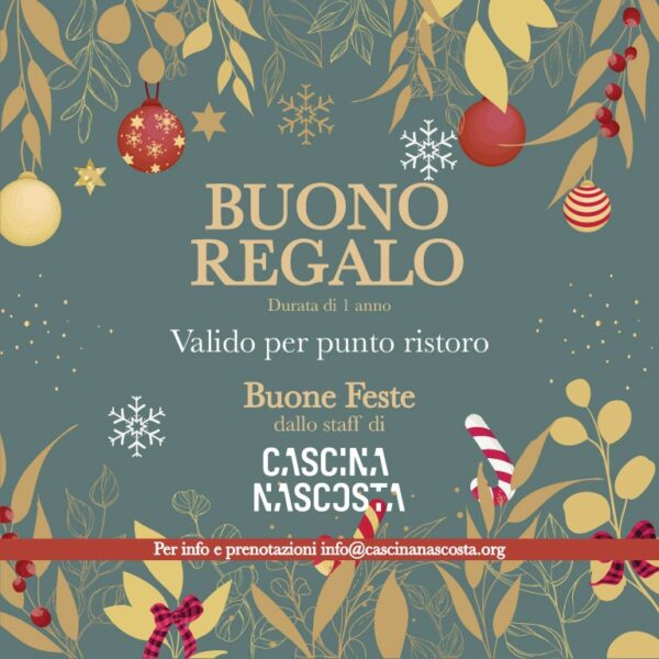 Gift card da 100 euro valida per punto ristoro