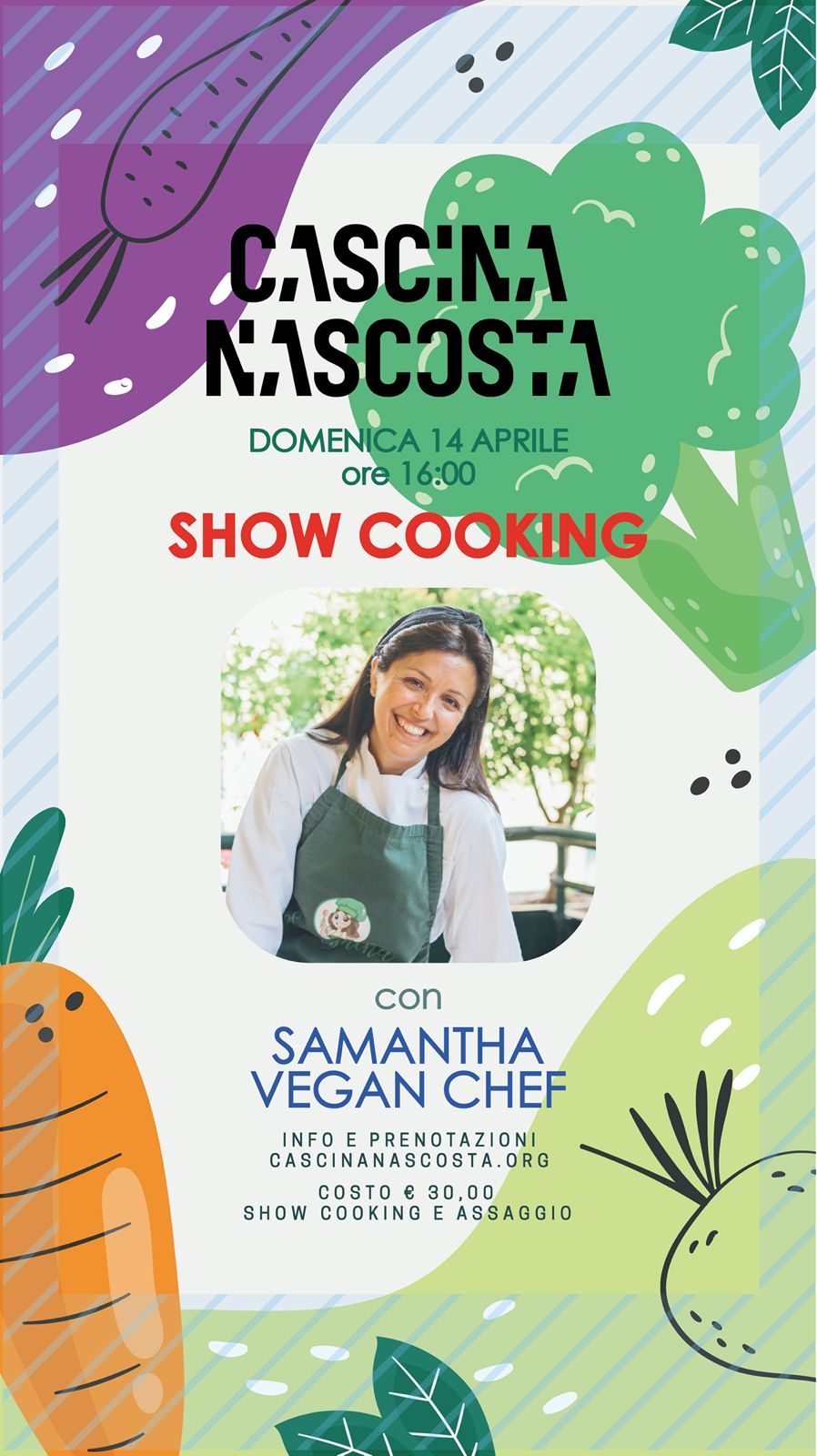 Show Cooking Vegan Chef